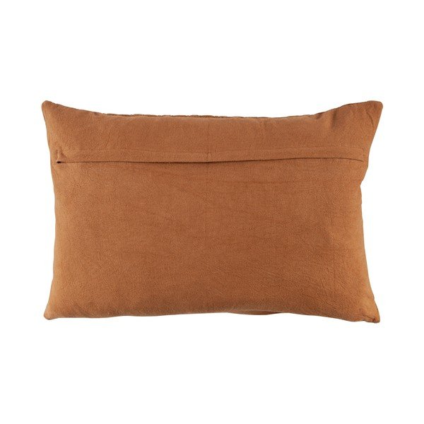 Karamelově hnědý dekorativní polštář WOOOD Fallon Toffee, 40 x 60 cm-image-1