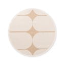 Beež ümmargune sise- ja välivaip ø 160 cm Duet Bowen - NORTHRUGS