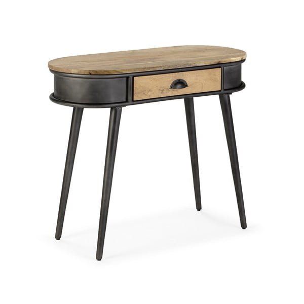 Must konsoollaud 38x90 cm Delhi - Marckeric-image-1