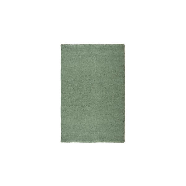 Vlněný koberec Pradera, 140x200 cm, zelený