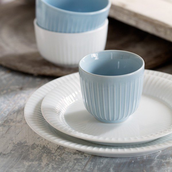 Světle modrý porcelánový hrnek Kähler Design Hammershoi, 200 ml-image-2