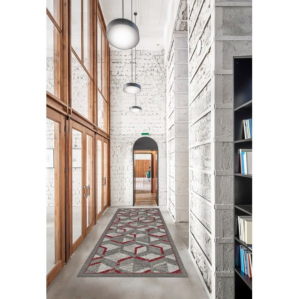 Hall ja punane jooksja , 55 x 115 cm Hypnotik - Floorita-image-1