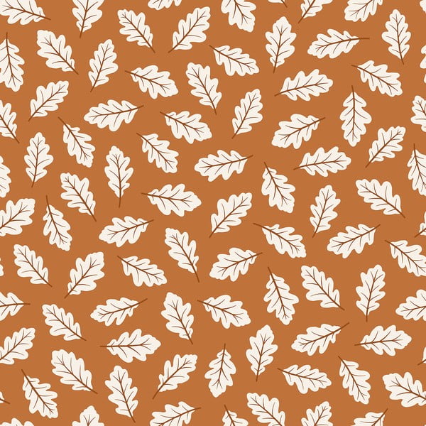 Laste tapeet 10 m x 50 cm Oak Leaves - Lilipinso