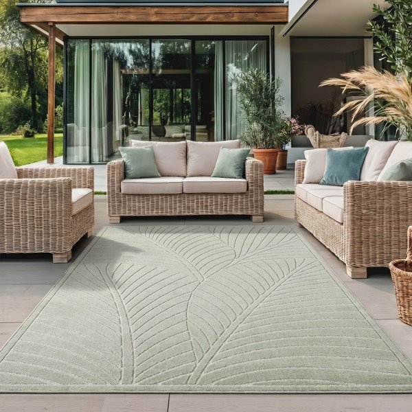 Roheline sise- ja välisvaip 80x150 cm Nova 1203 - Ayyildiz Carpets-image-1