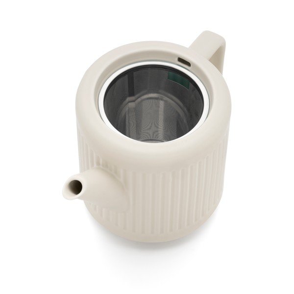 Valge portselanist teekann koos sõelaga 1,2 l Skagen - Bredemeijer-image-4