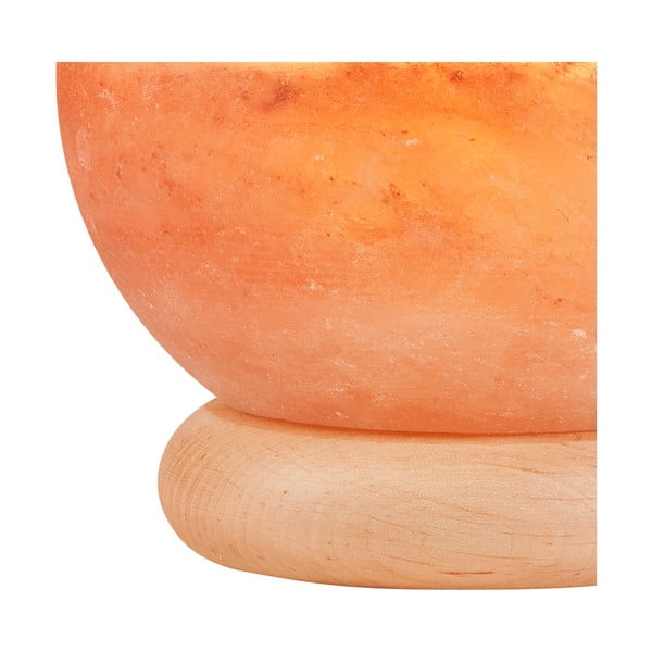 Oranž soolalamp, kõrgus 16 cm Sally - LAMKUR-image-4