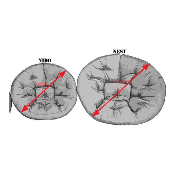 Rozkládací křesílko Karup Nest Lime-image-3