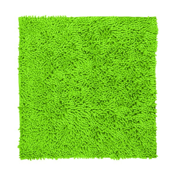 Zelený koberec ZicZac Shaggy, 60 x 60 cm