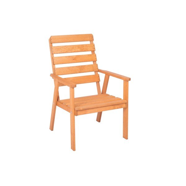 Täispuidust aia söögimööbli komplekt 4-le inimesele Sylva - Rojaplast-image-2