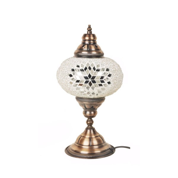 Skleněná ručně vyrobená lampa Diana, ⌀ 17 cm
