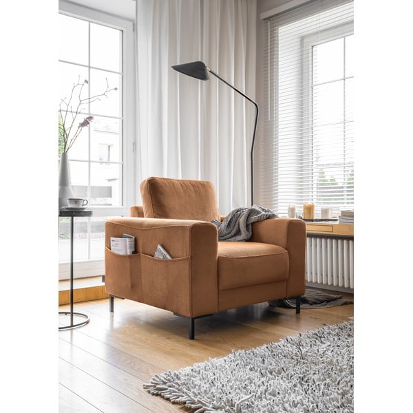 Pruun velvetist tugitool Lofty Lilly - Miuform-image-2