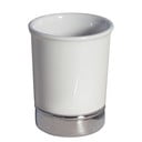 Valge tass hambaharjade jaoks York - iDesign