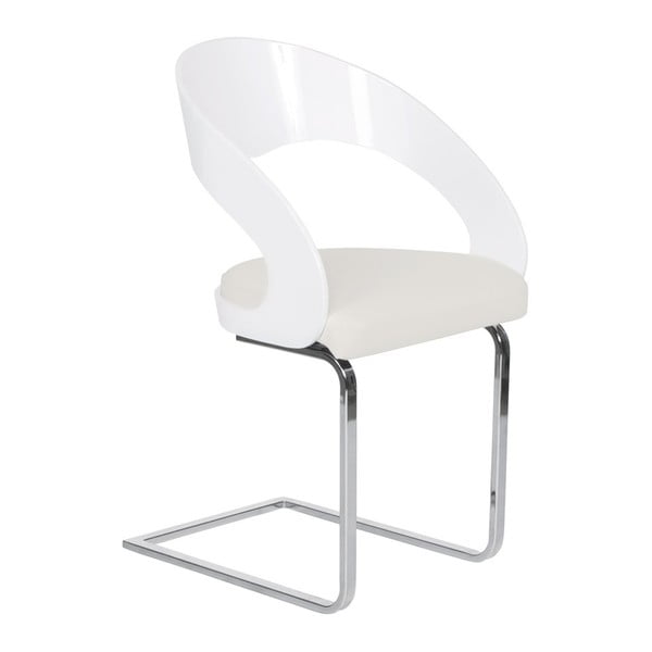 Bílá jídelní židle Kokoon Design Mona