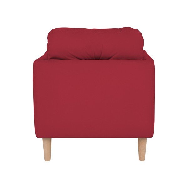 Červené křeslo Micadoni Home Belano-image-3
