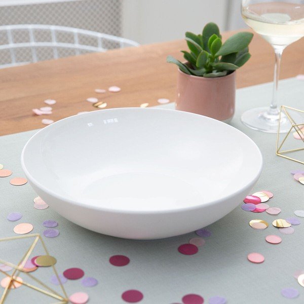 Villeroy & Boch Uni valge portselanist serveerimiskauss, ⌀ 26 cm it's my match - Villeroy&Boch-image-1