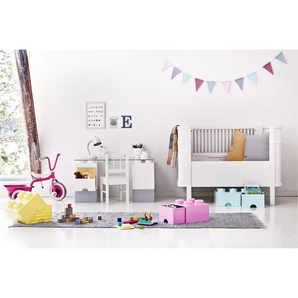 Heleroosa hoiukast kahe sahtliga - LEGO®-image-1