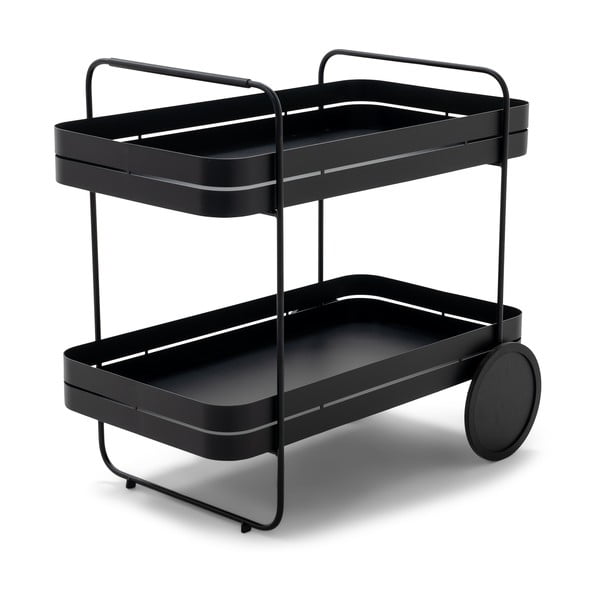 Metallist ratastega serveerimislaud 74x42 cm Gin & Trolley - Spinder Design