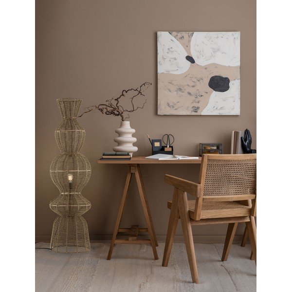 Naturaalses värvitoonis köiest põrandalamp (kõrgus 136 cm) Breena - Nova Luce-image-2