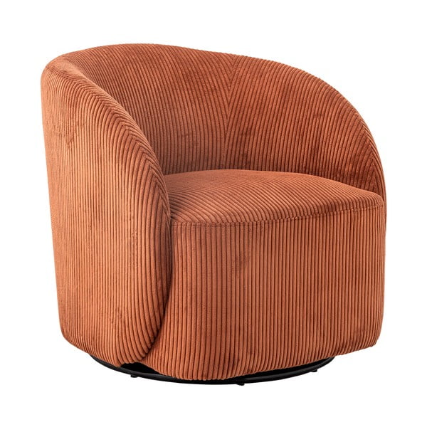 Oranž kordvillane tugitool Pradi - Bloomingville