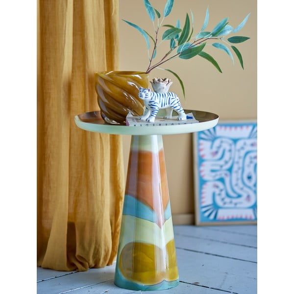 Metallist ümmargune külglaud ø 45,5 cm Brooke - Bloomingville-image-1