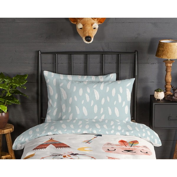 Flanell laste voodipesu üheinimesevoodile 140x200 cm Dreamy - Good Morning-image-2