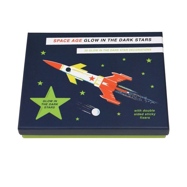 Pimedas helendav kleepsude komplekt Space Age - Rex London-image-1