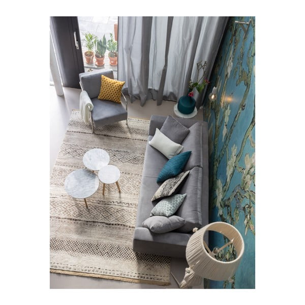 Kivist dekooriga kohvilaud , ⌀ 40 cm Stone - Zuiver-image-4