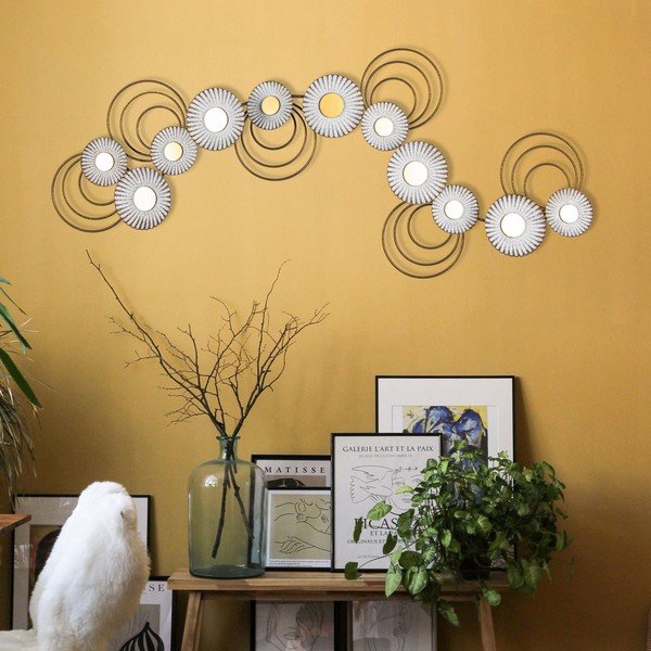 Metallist seinakaunistus 101x41 cm - Wallity-image-1