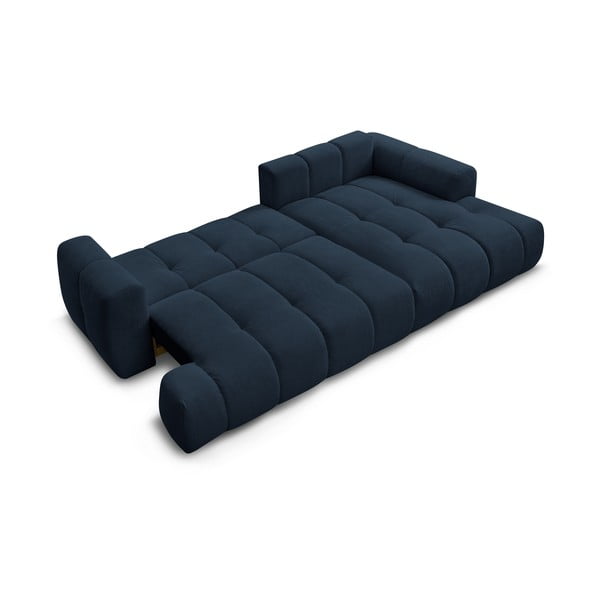 Tumesinine diivanvoodi/panipaigaga nurgadiivan (parem nurk/diivanvoodiga) Fuji - Bobochic Paris-image-4