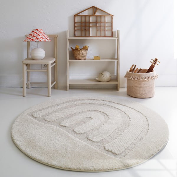 Kreem laste vaip ø120 cm Rainbow Dream S - Nattiot-image-2