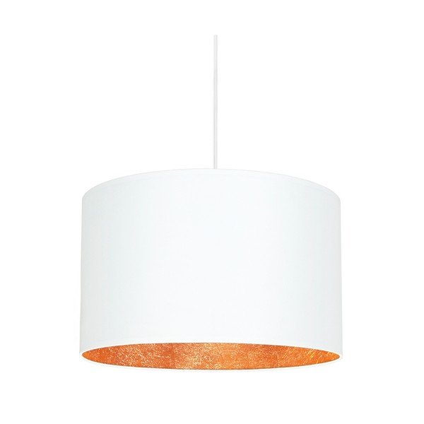 Závěsné dvouramenné svítidlo v bílo-měděné barvě Sotto Luce Mika, ⌀ 40 cm-image-1