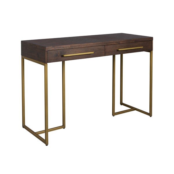 Konsoollaud akaatsiapuust tumedas naturaalses värvitoonis 45x120 cm Class - Dutchbone-image-2