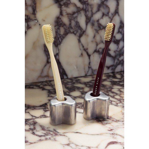 Hõbedane metallist hambaharjahoidja Mis - noo.ma-image-2