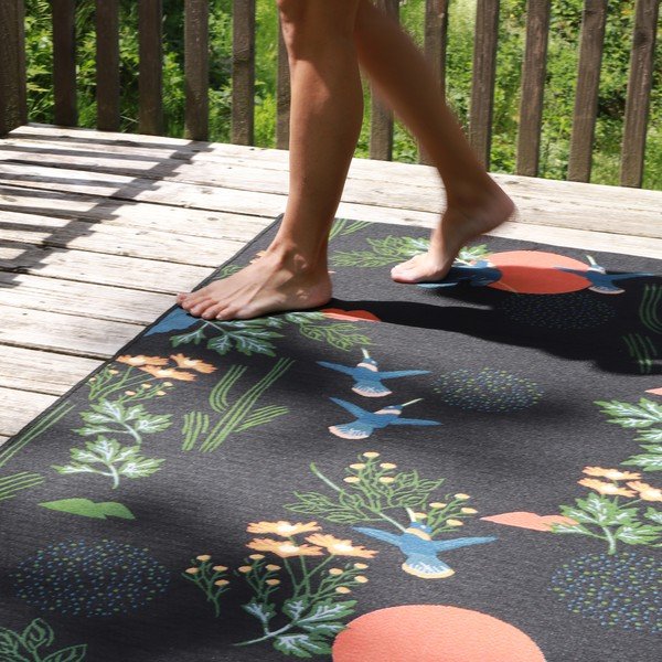Must vaip 123x180 cm Bloom - Nattiot-image-4
