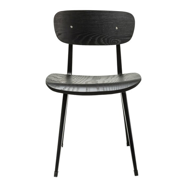 Černá židle z jasanového dřeva Kare Design Oslo