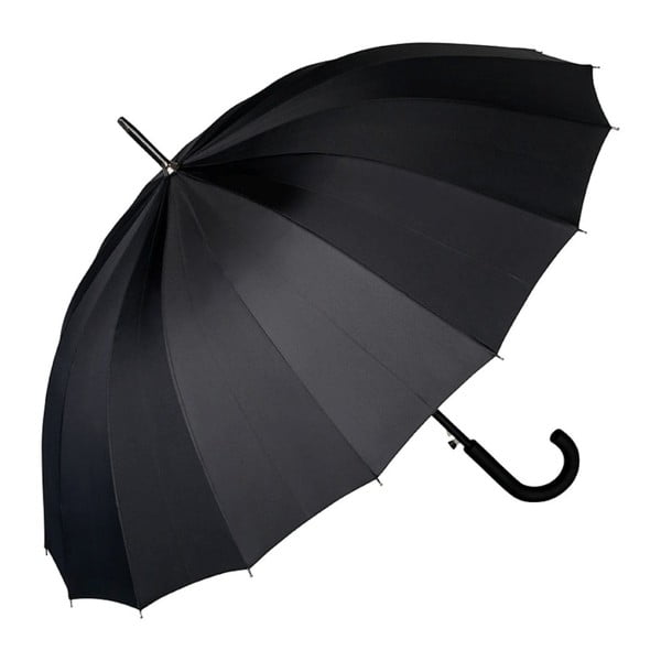 Černý holový deštník Von Lilienfeld Devon, ø 103 cm