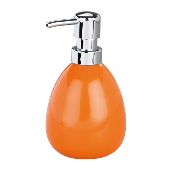 Oranžový dávkovač na mýdlo Wenko Polaris Orange