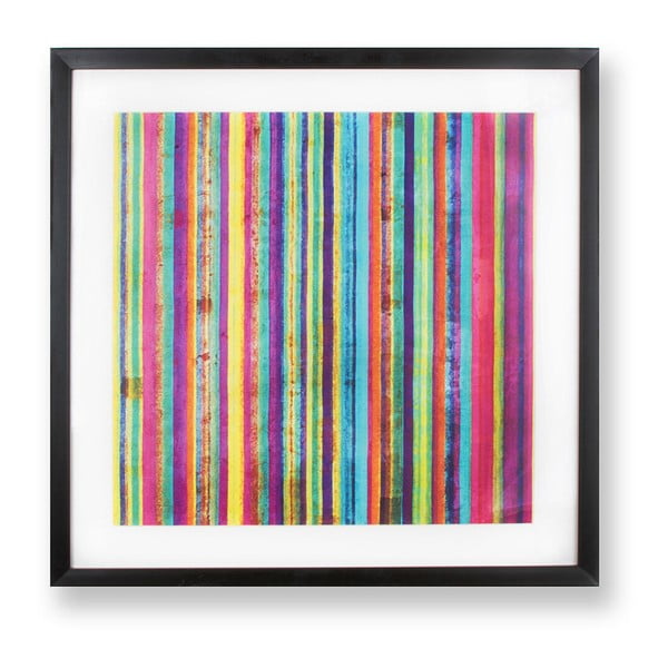 Plakat 50x50 cm Neon Stripe - Graham & Brown