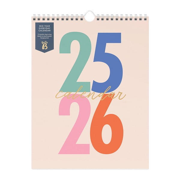Seinakalender 26 lk. Pink - Busy B