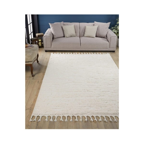 Beež vaip 150x80 cm Shaggy - Mila Home-image-1