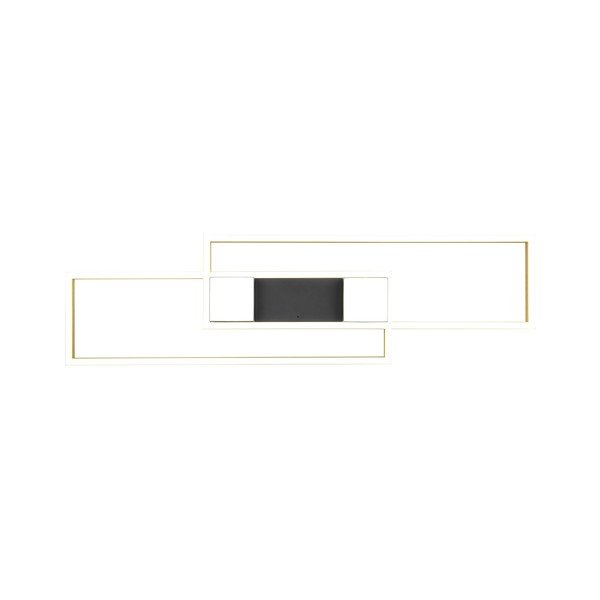 Must-kuldne LED dimmerdatav laevalgusti puldiga 28x100 cm Albany - Trio-image-4