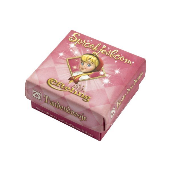 Krabička na první zoubek/první kučeru Little Red, postříbřené-image-3