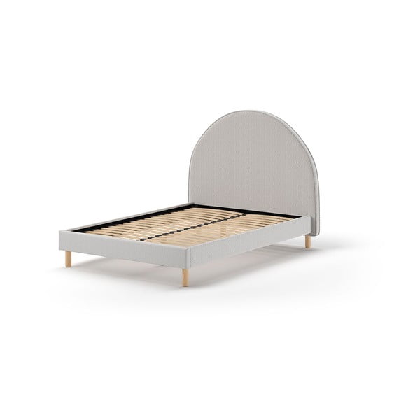 Hall üheinimesevoodi riiuliga 140x200 cm MOON - Vipack-image-2