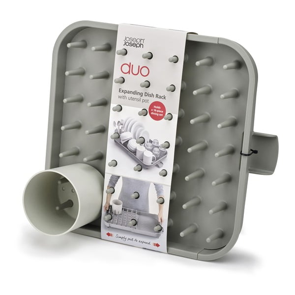 Hall reguleeritav plastikust tilkumisalus 34x37 cm Duo - Joseph Joseph-image-4