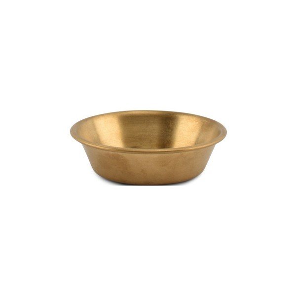 Kuldse värvi metallist serveerimiskauss 80 ml Serve - BonBistro