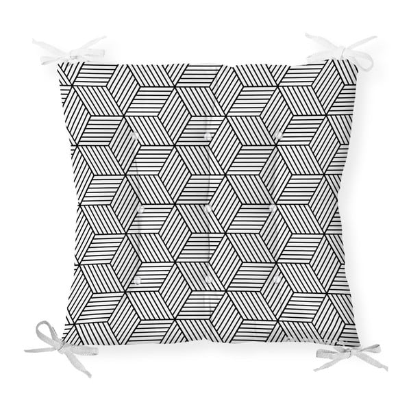 CrisCros puuvillase seguga istmepadi, 40 x 40 cm - Minimalist Cushion Covers