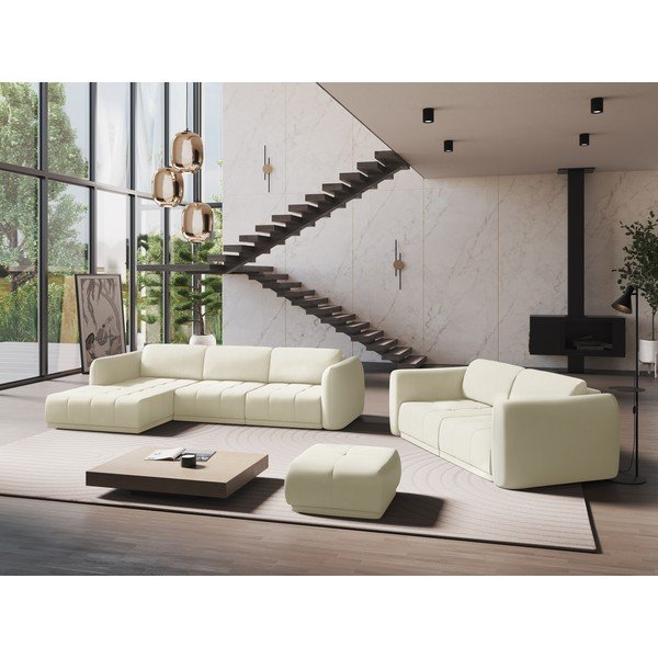 Valge nurgadiivan (vasakpoolne nurk) Hoku - Makamii-image-1