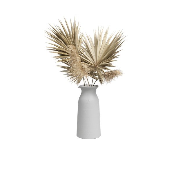 Valge keraamiline käsitöö vaas (kõrgus 30 cm) Bia - Artevasi-image-4