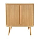 Kõrge lükandustega tammedekooriga kummut 83x95 cm Rove – Woodman