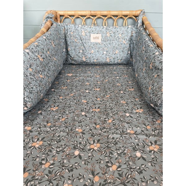 Võrevoodi madrats 120 cm Garden Fruits - Malomi Kids-image-1